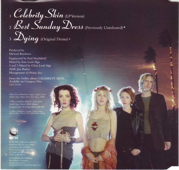 Hole - Celebrity Skin | Geffen Records (GED 22345) - 4 Hole - Celebrity Skin | Geffen Records (GED 22345) - 4