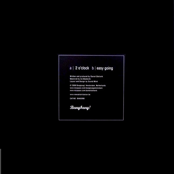 Daniel Stefanik - Stretchcat EP | Bangbang! (BANG008) - 2 Daniel Stefanik - Stretchcat EP | Bangbang! (BANG008) - 2