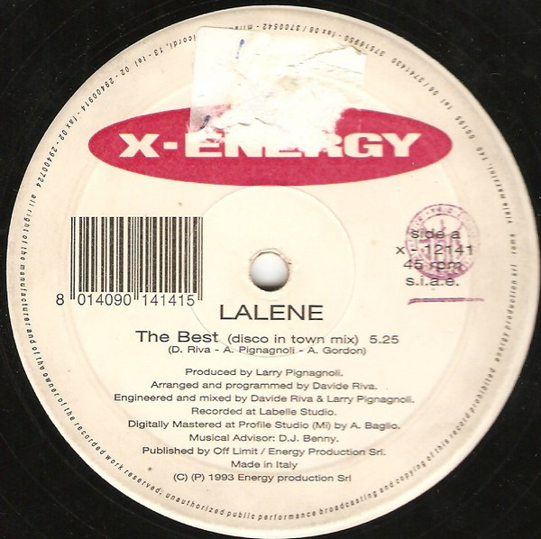 Lalene - The Best | X-Energy Records (X-12141) - 2