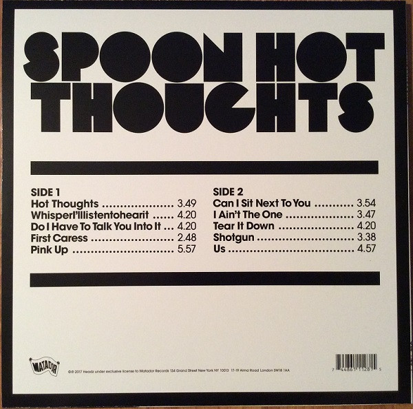 Spoon - Hot Thoughts | Matador (OLE-1128-8) - 2