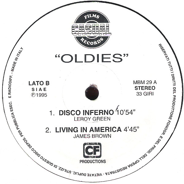 Various - Oldies | Casual Films Records (MBM 29) - 2 Various - Oldies | Casual Films Records (MBM 29) - 2