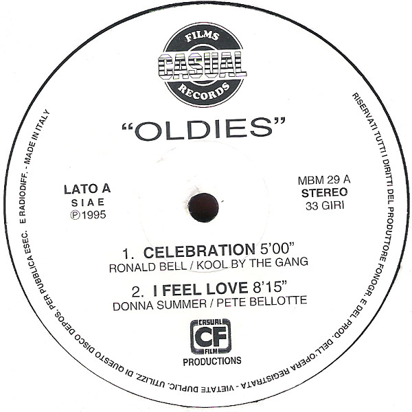 Various - Oldies | Casual Films Records (MBM 29) - main Various - Oldies | Casual Films Records (MBM 29) - main
