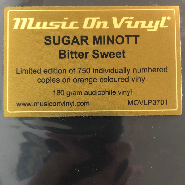 Sugar Minott - Bitter Sweet | Music On Vinyl (MOVLP3701) - 3