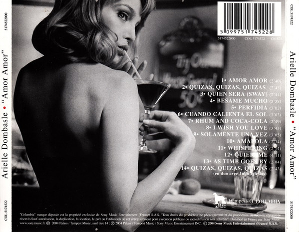 Arielle Dombasle - Amor Amor | Columbia (COL 5174522) - 2