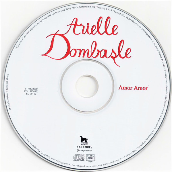 Arielle Dombasle - Amor Amor | Columbia (COL 5174522) - 3