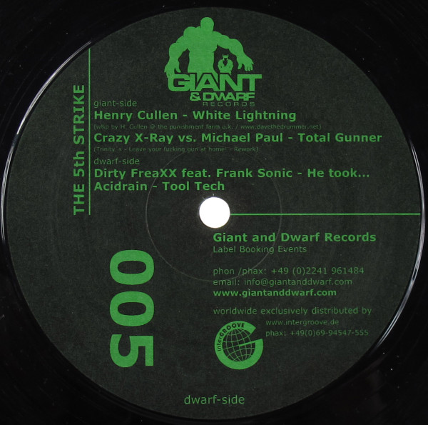Various - The 5th Strike | Giant And Dwarf Records (GAD 005)