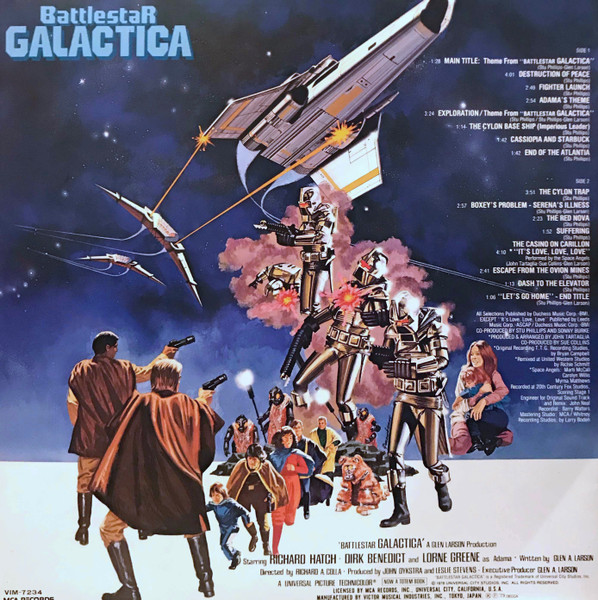 Various - Battlestar Galactica (Original Soundtrack) | MCA Records (VIM-7234) - 3