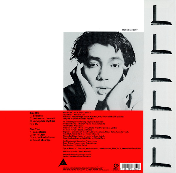Ryuichi Sakamoto - B-2 Unit | Great Tracks (MHJL 101) - 2