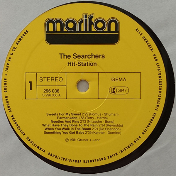 The Searchers - Hit-Station | marifon (296 036) - 2