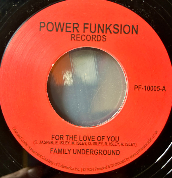 Family Underground - For The Love Of You | Power Funksion Records (PF-10005)