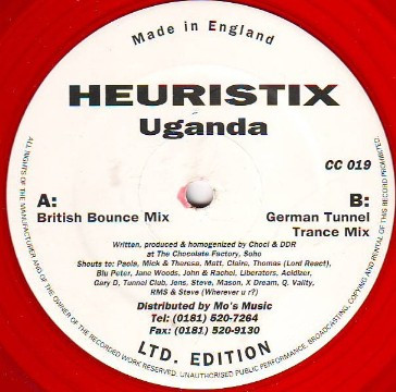 Heuristix - Uganda | Choci's Chewns (CC 019) - main