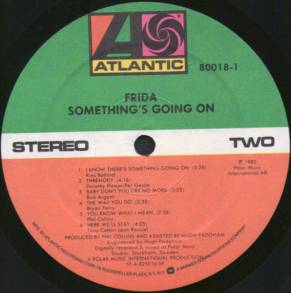 Frida - Something's Going On | Atlantic (80018-1) - 4