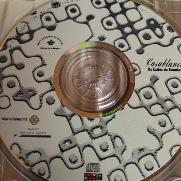 Elsa Saque , Ana Ferraz , Carlos Guilherme , António Wagner Diniz , Armando Vidal - Casablanca: Os Êxitos Da Broadway | Exito Estudio (EXIT CD 98015) - 2