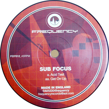 Sub Focus - Acid Test / Get On Up | Frequency (FQY012) - 4