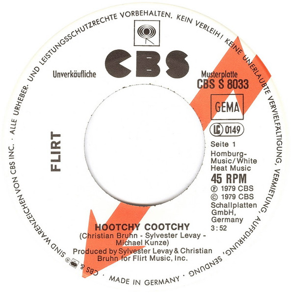 Flirt - Hootchy Cootchy | CBS (CBS S 8033) - 3