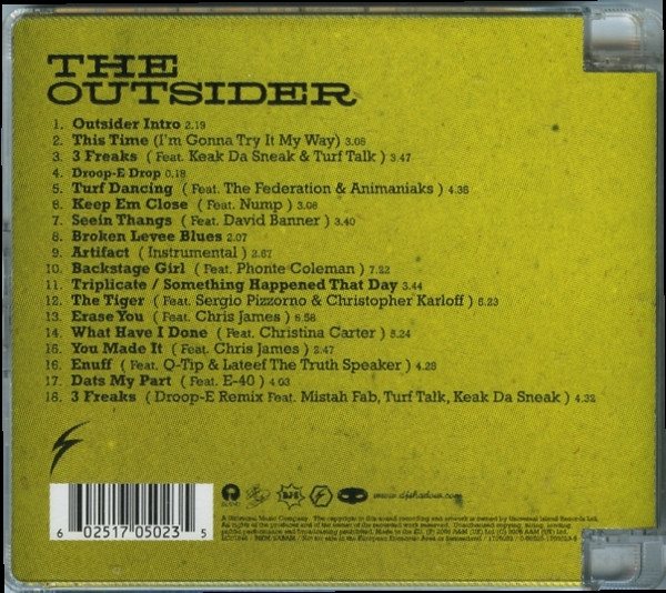 DJ Shadow - The Outsider | Island Records (1705023) - 3