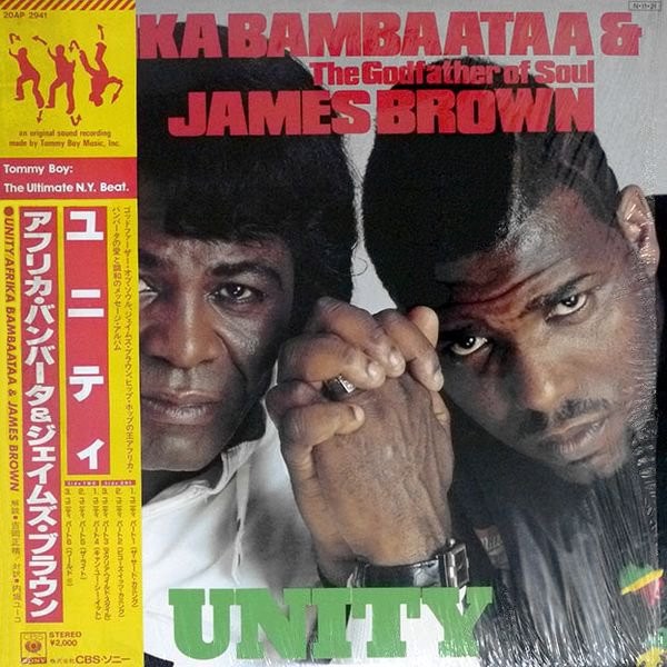 Afrika Bambaataa & James Brown - Unity | CBS/Sony (20AP 2941) - main