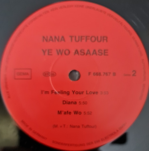Nana Tuffour - Ye Wo Asaase | EMI Electrola GmbH (F 668.767) - 4