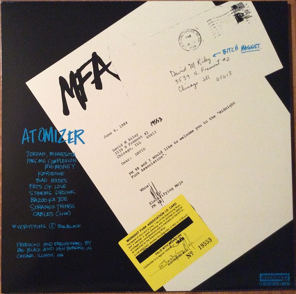 Big Black - Atomizer | Touch And Go (TG93)