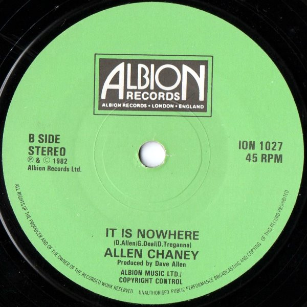 Allen Chaney - The Sound Of Musak | Albion Records (ION 1027) - 4
