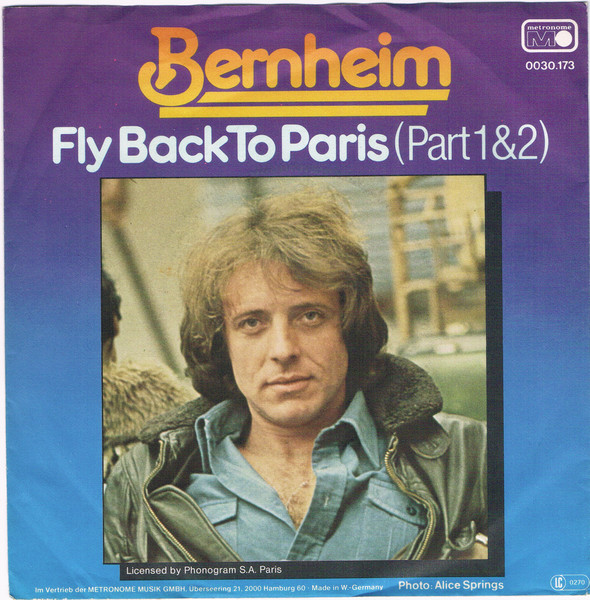François Bernheim - Back To Paris | Metronome (0030.173) - main