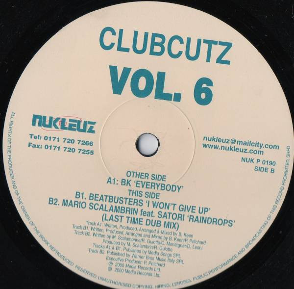 Various - Clubcutz Vol. 6 | Nukleuz (NUK P 0190) - 2