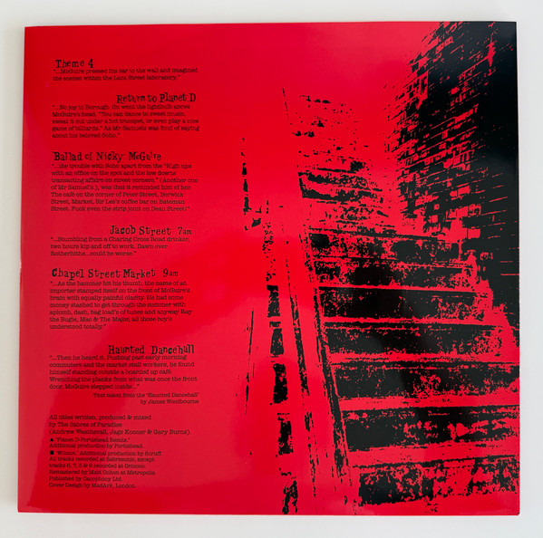 The Sabres Of Paradise - Haunted Dancehall | Warp Records (WARPLP 26R) - 3 The Sabres Of Paradise - Haunted Dancehall | Warp Records (WARPLP 26R) - 3