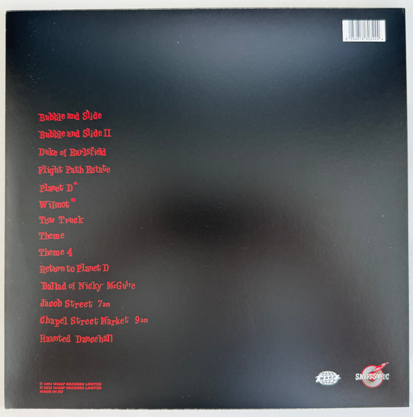 The Sabres Of Paradise - Haunted Dancehall | Warp Records (WARPLP 26R) - 2 The Sabres Of Paradise - Haunted Dancehall | Warp Records (WARPLP 26R) - 2