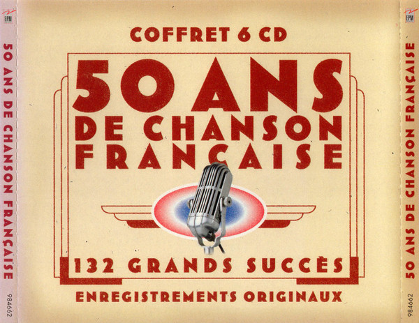 Various - 50 Ans De Chanson Francaise (132 Grands Succès) | EPM Musique (984662) - main