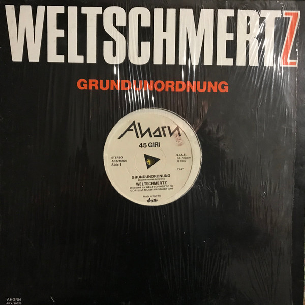 Weltschmertz / Toyah - Grundunordnung / Be Proud Be Loud (Be Heard) | Ariston (ARX / 16025) - main Weltschmertz / Toyah - Grundunordnung / Be Proud Be Loud (Be Heard) | Ariston (ARX / 16025) - main