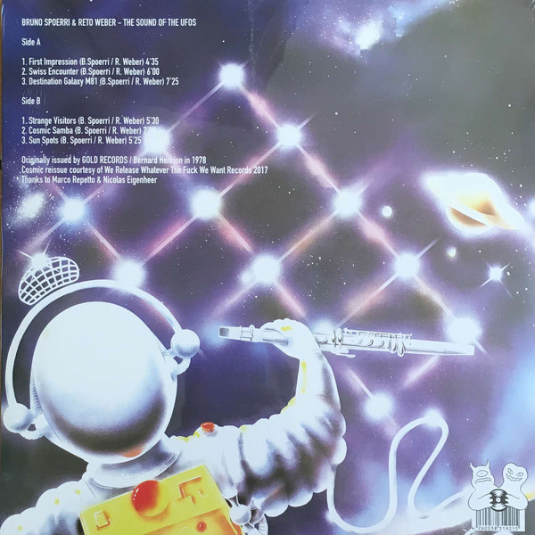 Bruno Spoerri & Reto Weber - The Sound Of The UFOs | We Release Whatever The Fuck We Want Records (WRWTFWW015) - 2
