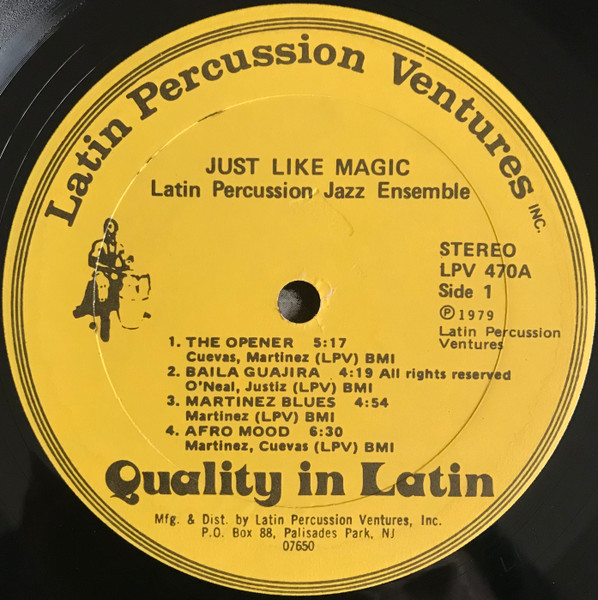The Latin Percussion Jazz Ensemble - Just Like Magic | Latin Percussion Ventures (LPV 470) - 4 The Latin Percussion Jazz Ensemble - Just Like Magic | Latin Percussion Ventures (LPV 470) - 4