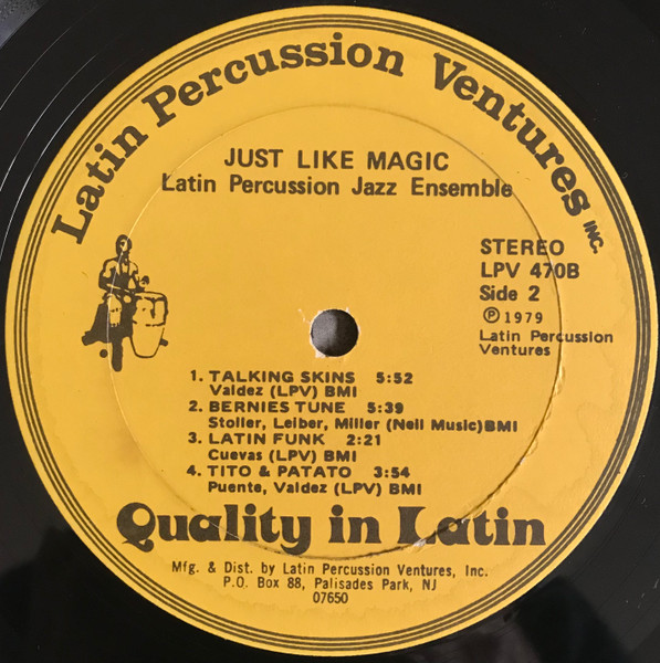 The Latin Percussion Jazz Ensemble - Just Like Magic | Latin Percussion Ventures (LPV 470) - 3 The Latin Percussion Jazz Ensemble - Just Like Magic | Latin Percussion Ventures (LPV 470) - 3