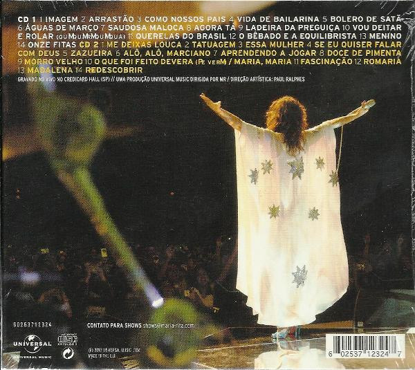 Maria Rita - Redescobrir Ao Vivo | Universal Music (60253712324) - 2