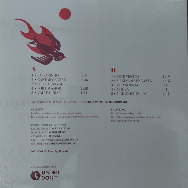Joao Selva - Passarinho | Underdog Records (UR 840541)