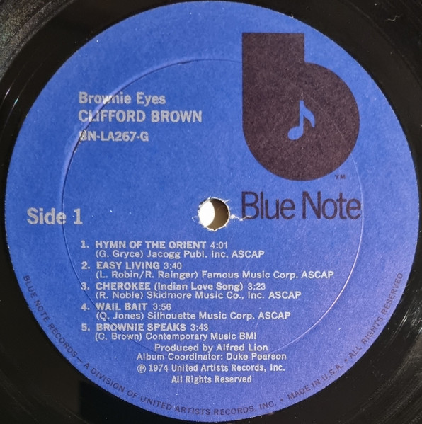 Clifford Brown - Brownie Eyes | Blue Note (BN-LA267-G) - 3 Clifford Brown - Brownie Eyes | Blue Note (BN-LA267-G) - 3
