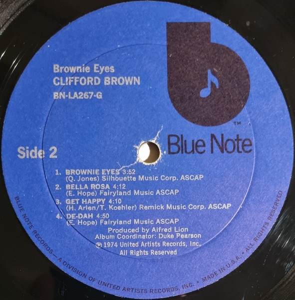 Clifford Brown - Brownie Eyes | Blue Note (BN-LA267-G) - 4 Clifford Brown - Brownie Eyes | Blue Note (BN-LA267-G) - 4