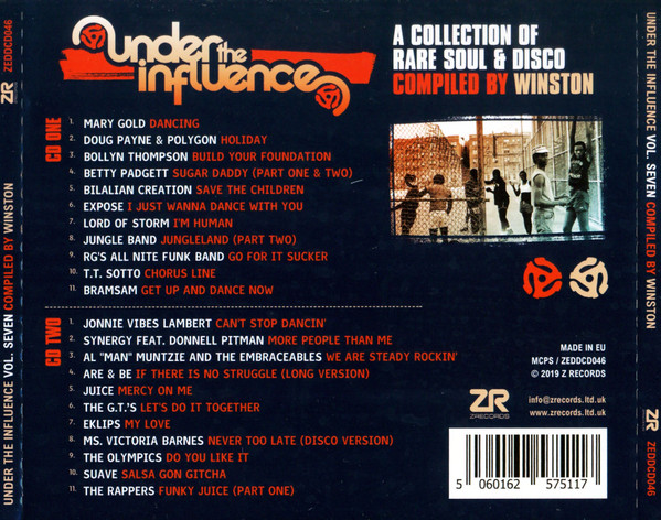 Winston - Under The Influence Volume Seven (A Collection Of Rare Soul & Disco) | Z Records (ZEDDCD046) - 2