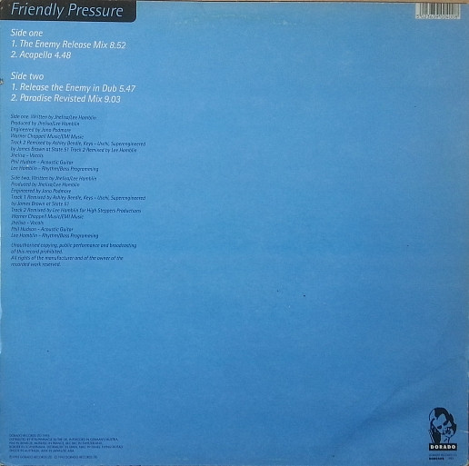 Jhelisa - Friendly Pressure | Dorado (DOR040R) - 2