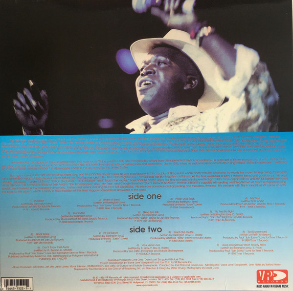 Barrington Levy - Too Experienced ... The Best Of Barrington Levy | VP Records (VPRL-1522) - 2