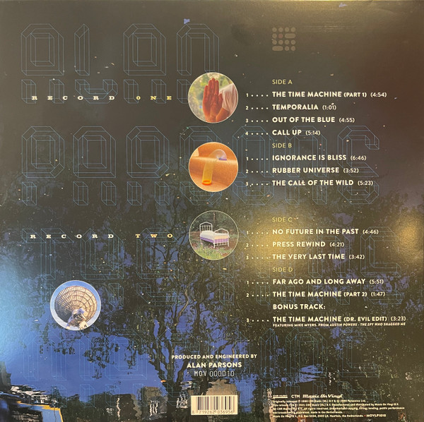 Alan Parsons - The Time Machine (2LP - MOV - Limited 25th Anniversary Numbered Edition - Green Translucent Vinyl) [Vinyl] | Music On Vinyl (MOVLP1010) - 3