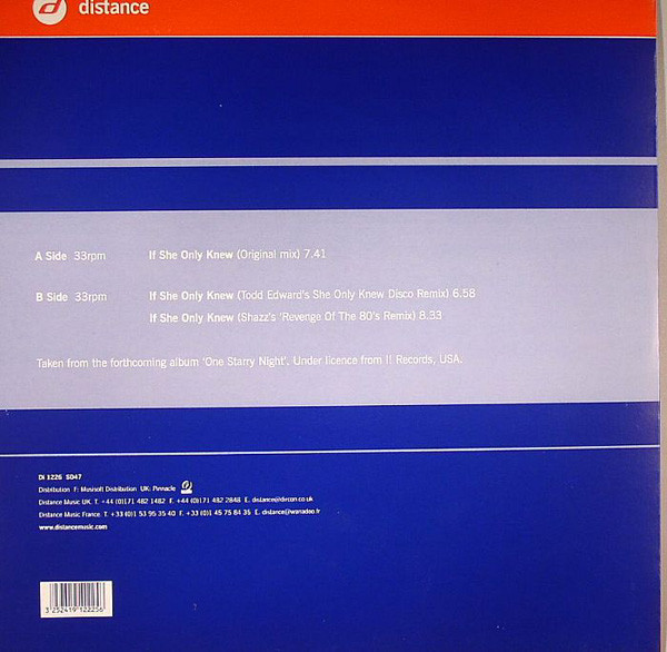 Kevin Yost - If She Only Knew | Distance (Di 1226) - 2 Kevin Yost - If She Only Knew | Distance (Di 1226) - 2