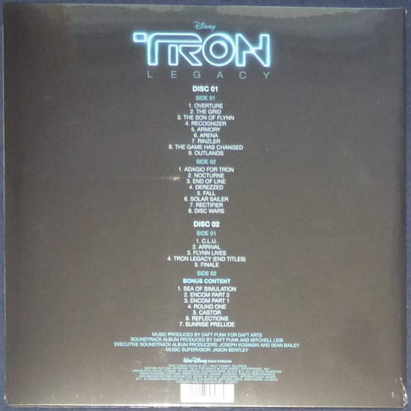 Daft Punk - TRON: Legacy (Vinyl Edition Motion Picture Soundtrack) | Walt Disney Records (D003647301) - 2