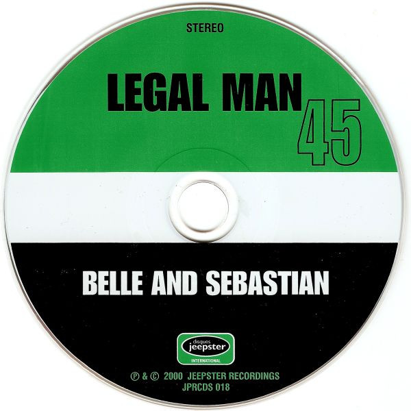 Belle & Sebastian Featuring The Maisonettes - Legal Man | Jeepster Recordings (JPRCDS 018) - 3 Belle & Sebastian Featuring The Maisonettes - Legal Man | Jeepster Recordings (JPRCDS 018) - 3