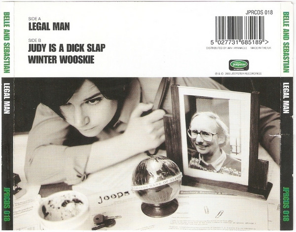 Belle & Sebastian Featuring The Maisonettes - Legal Man | Jeepster Recordings (JPRCDS 018) - 2 Belle & Sebastian Featuring The Maisonettes - Legal Man | Jeepster Recordings (JPRCDS 018) - 2