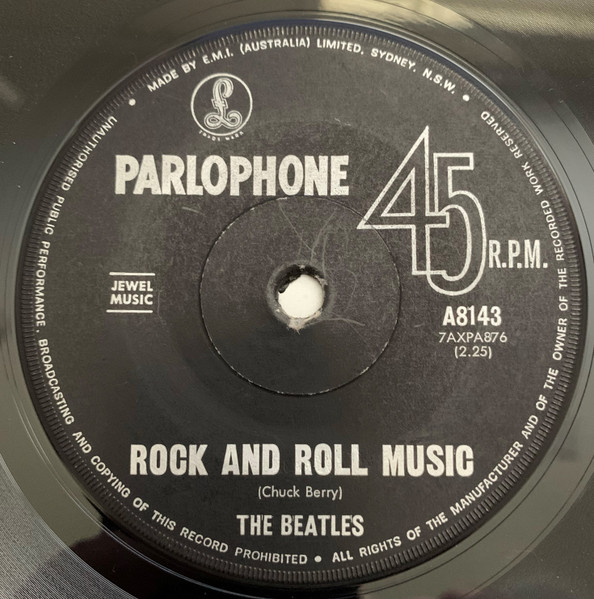 The Beatles - Rock And Roll Music | Parlophone (A8143)