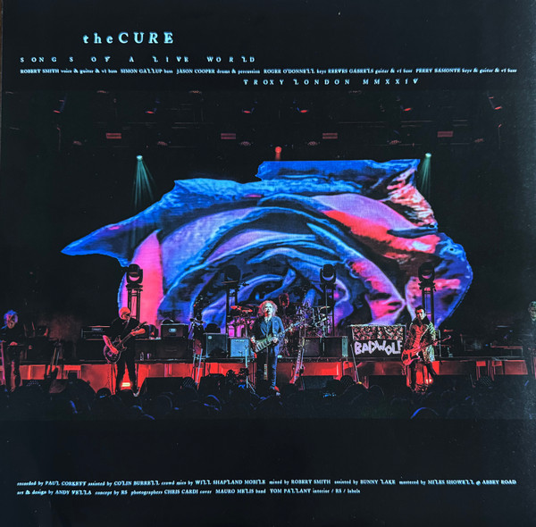 The Cure - Songs Of A Live World: Troxy London MMXXIV | Polydor (7563324) - 4 The Cure - Songs Of A Live World: Troxy London MMXXIV | Polydor (7563324) - 4