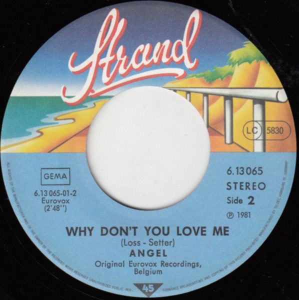 Angel - Tell Me That You Love Me (Amoureux Solitaires) | Strand (6.13 065) - 4