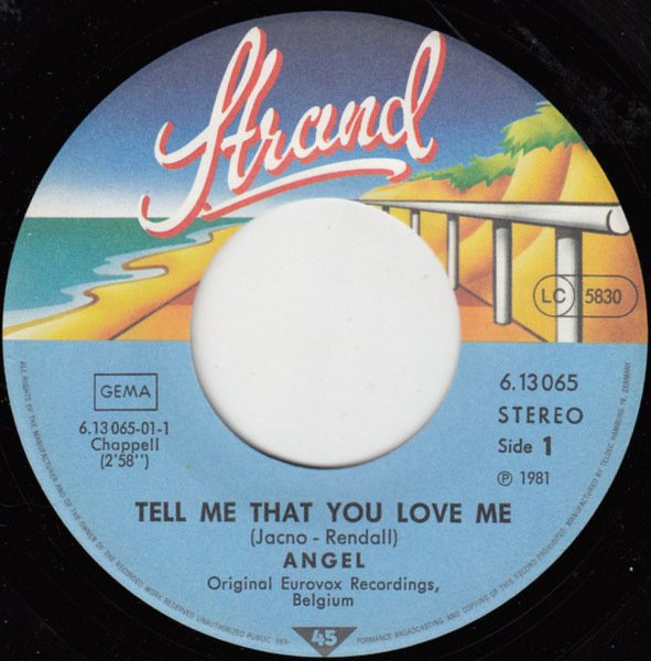 Angel - Tell Me That You Love Me (Amoureux Solitaires) | Strand (6.13 065) - 3