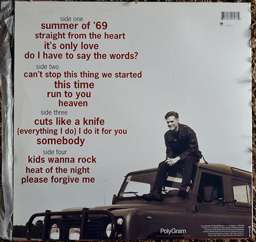 Bryan Adams - So Far So Good | A&M Records (540157-1) - 2